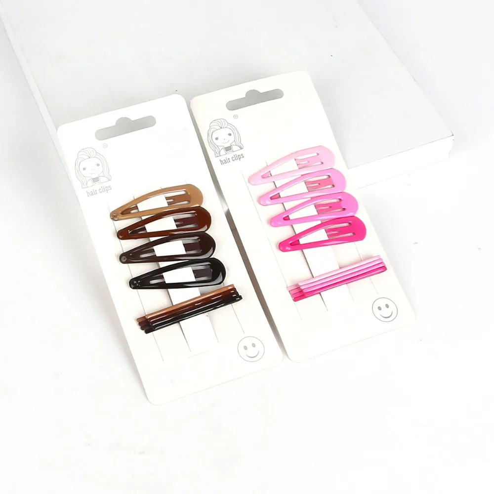 Девочка Цветной Металлический Милый Мини Заколки для Волос Милые Детские Заколки Декоративные Заколочки для Волос Маленькие Аксессуары для Волос 8шт/набор