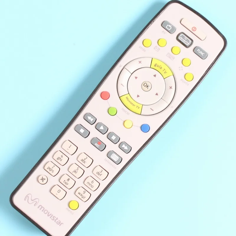 Пульт дистанционного управления для декодера Zyxel ARRIS ADB, Imagino Mando distantcia of Movistar STB+ Универсальный ТВ 2 в 1
