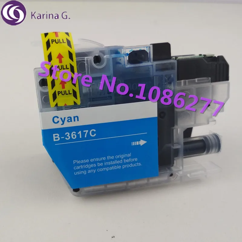 Совместимый картридж для Brother LC3617 чернильный MFC J2330DW J2730DW J3530DW подходит картриджи