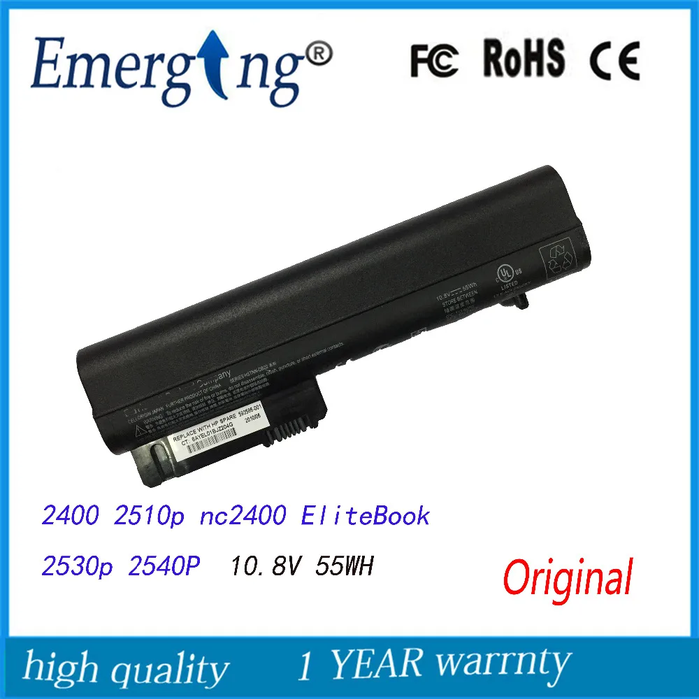 

10.8V 55WH New Original Laptop Battery for HP Business Notebook 2400 2510p nc2400 EliteBook 2530p 2540P
