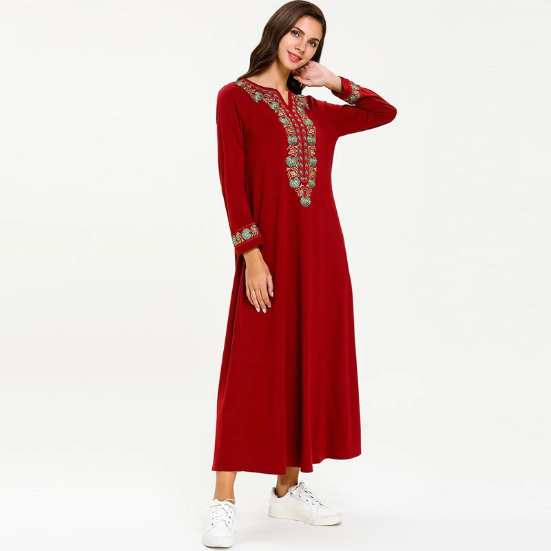 Абая для женщин Кафтан абайя Турция Ислам Мусульманское Платье Jilbab Caftan Elbise Ramadan