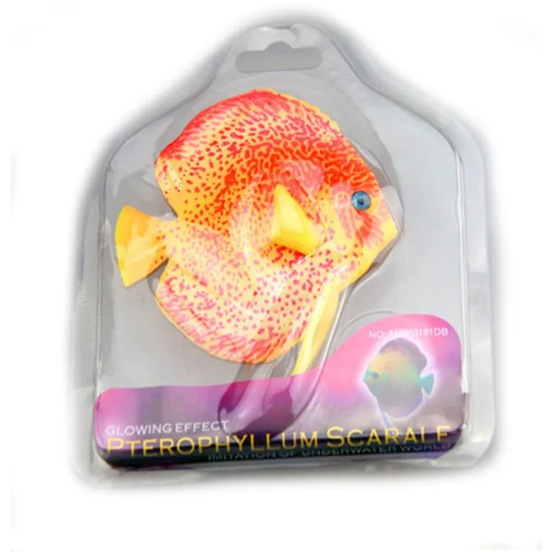 Новая силиконовая рыба Дискус тропические рыбы аквариумные украшения