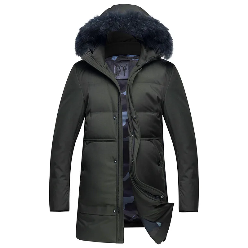 10XL 8XL, брендовая одежда, куртки, толстые, согревают, мужской пуховик, высокое качество, меховой воротник, с капюшоном, пуховик, зимнее пальто для мужчин - Цвет: 2