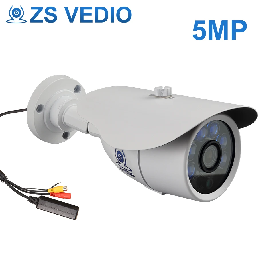 ZSVEDIO камеры наблюдения ip камера H.265 5MP POE Sony Cam Full HD IR ночное видение устройство
