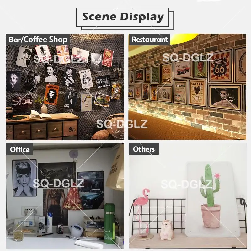 [SQ-DGLZ] Новое меню приветствия жестяной знак Кофейня Настенный декор Ресторан