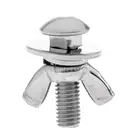 Морской класс 316 нержавеющая сталь m8x35 мм резьба крыльчатая гайка винты-бабочки болты крепежные детали для подводного плавания