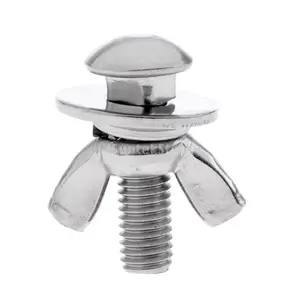 Морской класс 316 нержавеющая сталь m8x35 мм резьба крыльчатая гайка винты-бабочки болты крепежные детали для подводного плавания