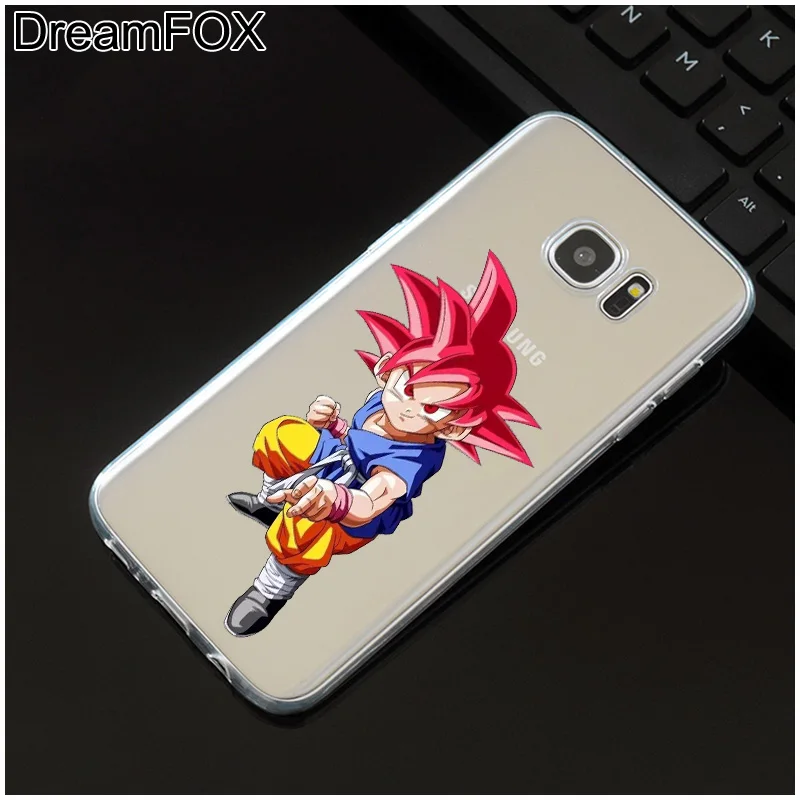 DREAMFOX M094 Dragon Ball Goku Мягкий силиконовый чехол из ТПУ для Samsung Galaxy S5 S6 S7 S8 S9 S10 5G S10E Lite Edge