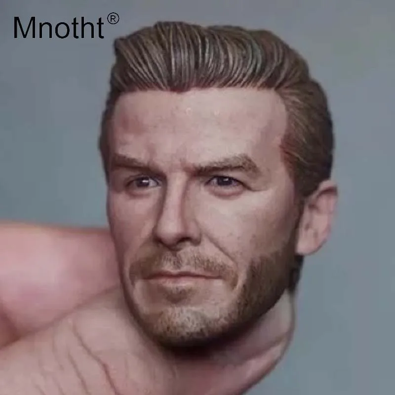 

Mnotht Head Sculpt Toy 1/6 Scale David Beckham Middle Age Edition Head Carving Model Toys For 12in Action Figures m3