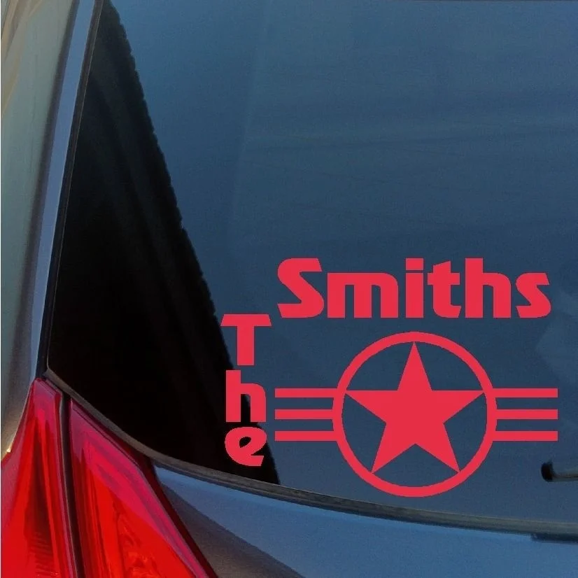 Smiths виниловая наклейка Моррисси Джонни Марр Рурк Джойс kroq веганских материалов UK