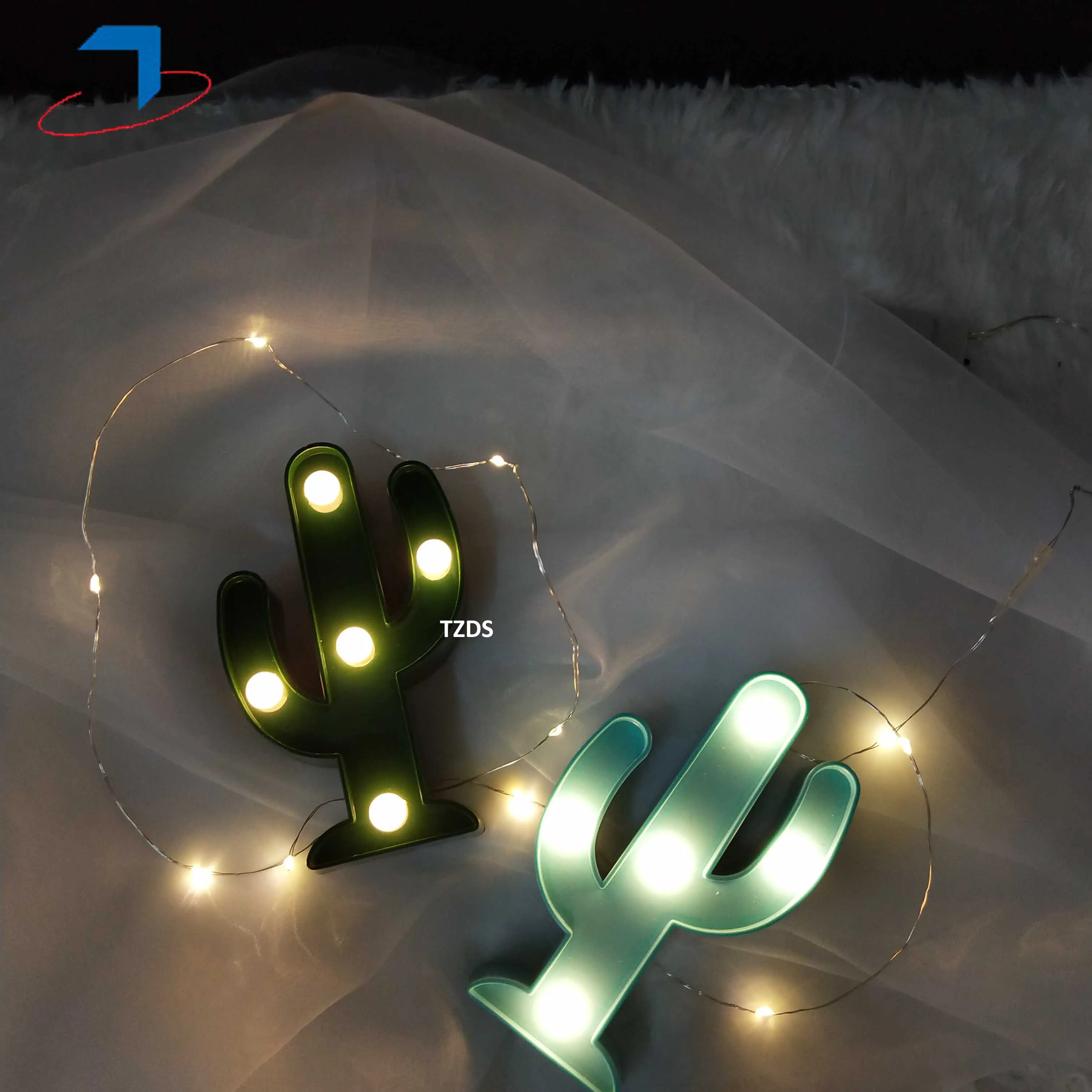 Инс свет ночь кактус LED Праздничное освещение для вечеринки гостиной торговый