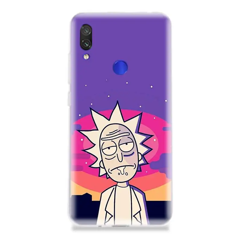 Рик Cosmic Adventur случае телефон назад для Xiaomi Redmi 4 4X5 5A 6 7 Pro Redme S2 идти подарок арт
