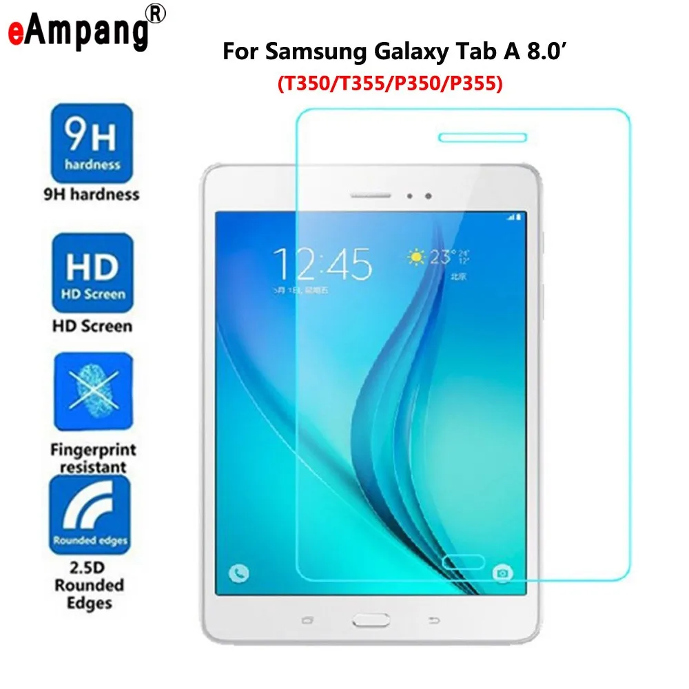 Закаленное стекло для Samsung Galaxy TabA Tab A 7 0 T280 T285 8 T350 T355 9 T580 P580 10 1 T550 T555 протектор