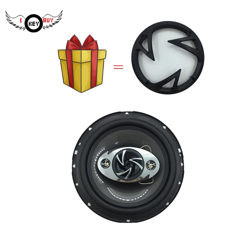 I Key Buy высококачественный динамик s 4 Way 400W 6 5 дюйма Hifi коаксиальный автомобильный