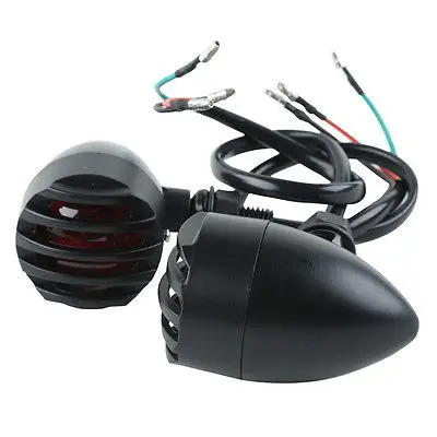 Поворотные сигнальные огни мигалки индикаторы для Harley Chopper Sportster Dyna Softail два цвета
