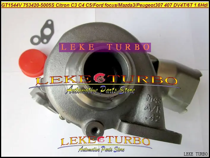 GT1544V 753420 0002 750030 Turbo для FORD C Max Citroen C4 C5 Mazda 3 Peugeot 307 407 S40 DV4T DV6T 1.6L|turbo for ford|turbo turbo turboturbo