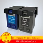 Сменный картридж Xiangyu для hp 21 22XL, картридж для Deskjet 3915 3920 D1320 F2100 F2280 F4180
