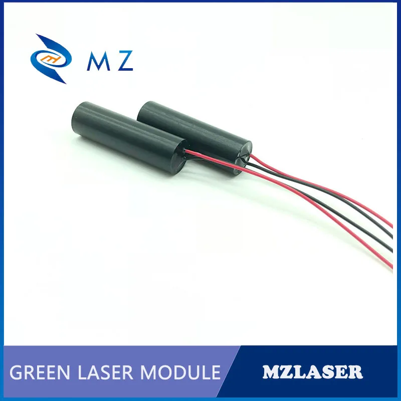 24VDC 12mm 515nm 30mw laser Industrial grade APC driven green dot module Wood marking | Инструменты