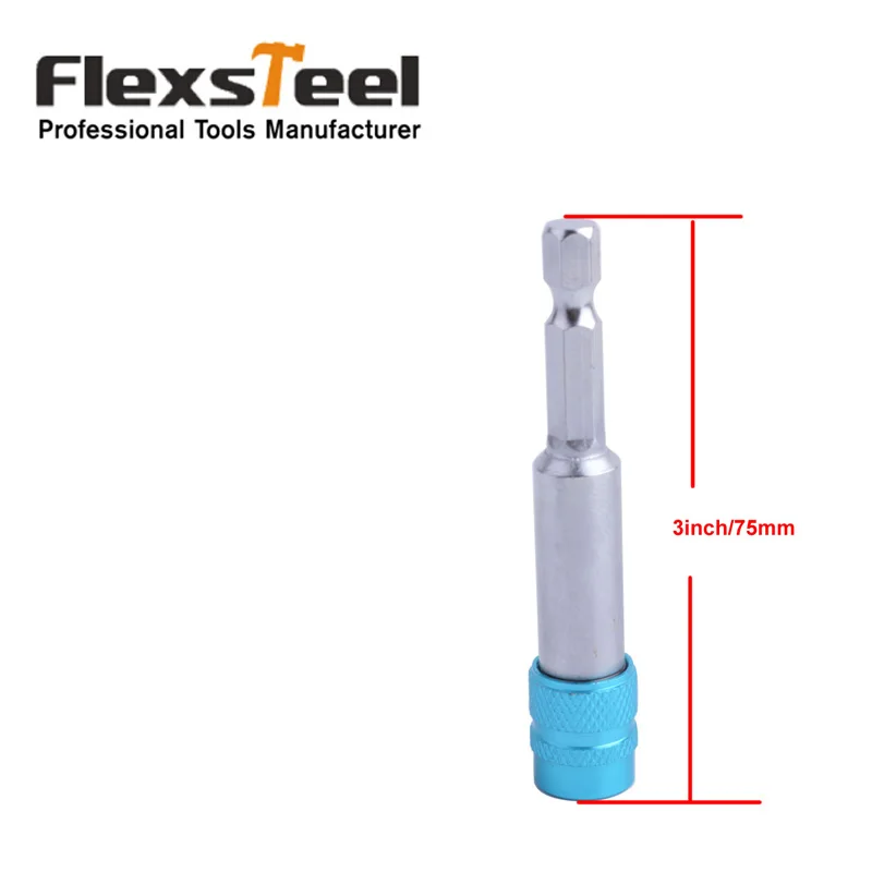Flexsteel 2 шт. синий 1/4 дюйма шестигранным хвостовиком Quick Release Электрические сверла