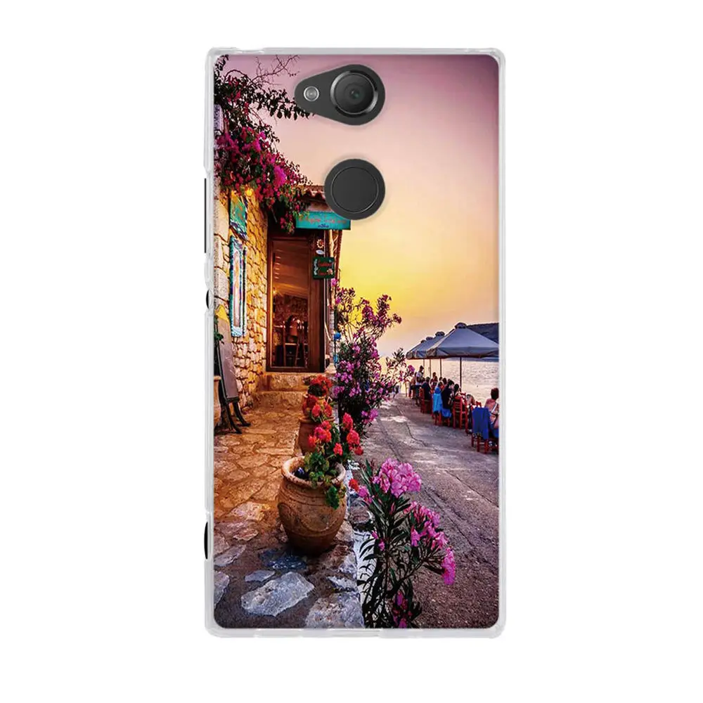 Силиконовый чехол для Sony Xperia XA2 из мягкого ТПУ xa2 чехлы сумка|Бамперы| |