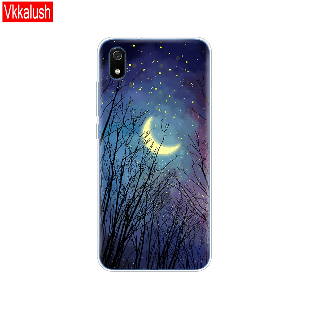 80391 Чехол для Xiaomi redmi 7a, чехол s, полная защита, Мягкая силиконовая задняя крышка из ТПУ для redmi 7 A, бампер для redmi 7a, защитная задняя крышка - Цвет: 80391