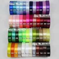 38 10mm satin ribbon belt cord gift packing wedding party decoration 250yards25ydsx 0rollsmixed colors available solid color