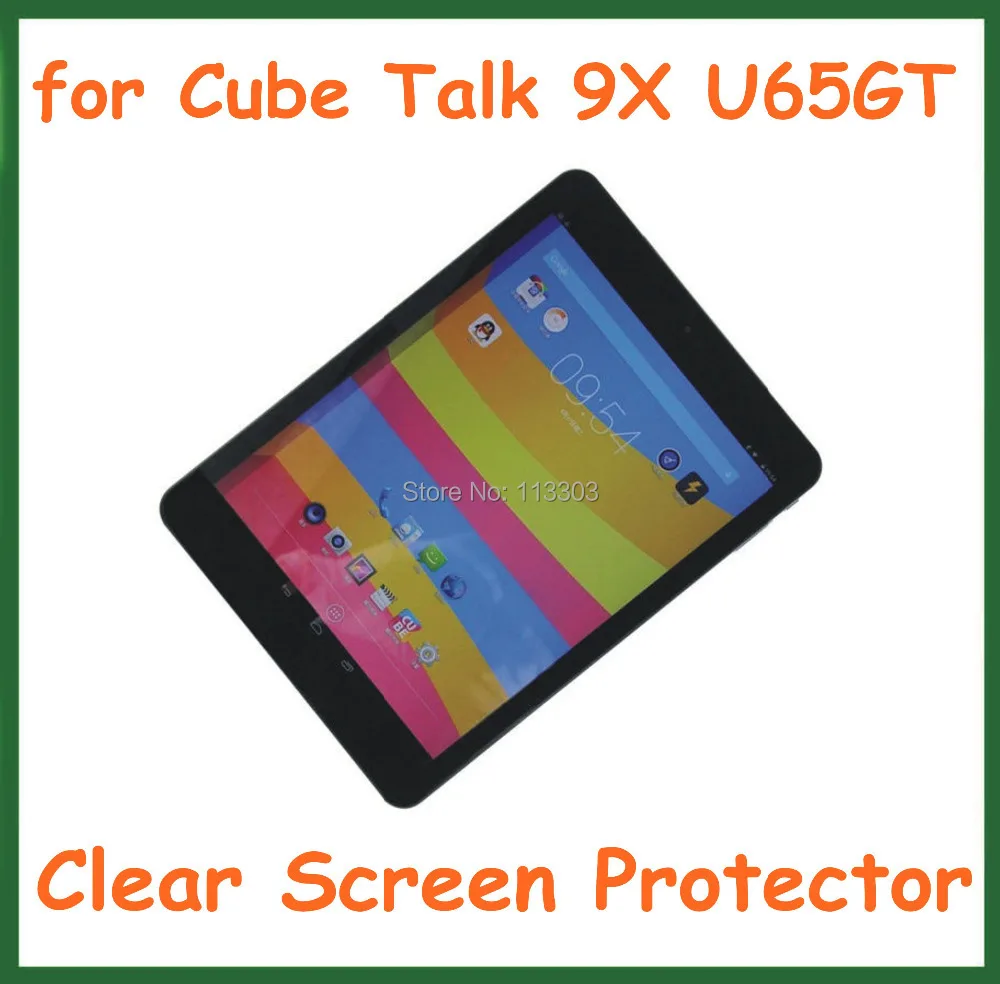 Ультрапрозрачная Защитная пленка для Cube Talk 9X U65GT 5 шт. 9 7 дюймовый планшетный ПК