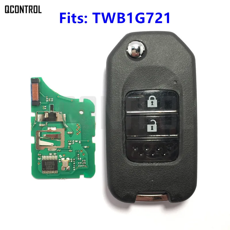 Пульт дистанционного управления QCONTROL для автомобиля 2 кнопки TWB1G721 Honda Civic Accord