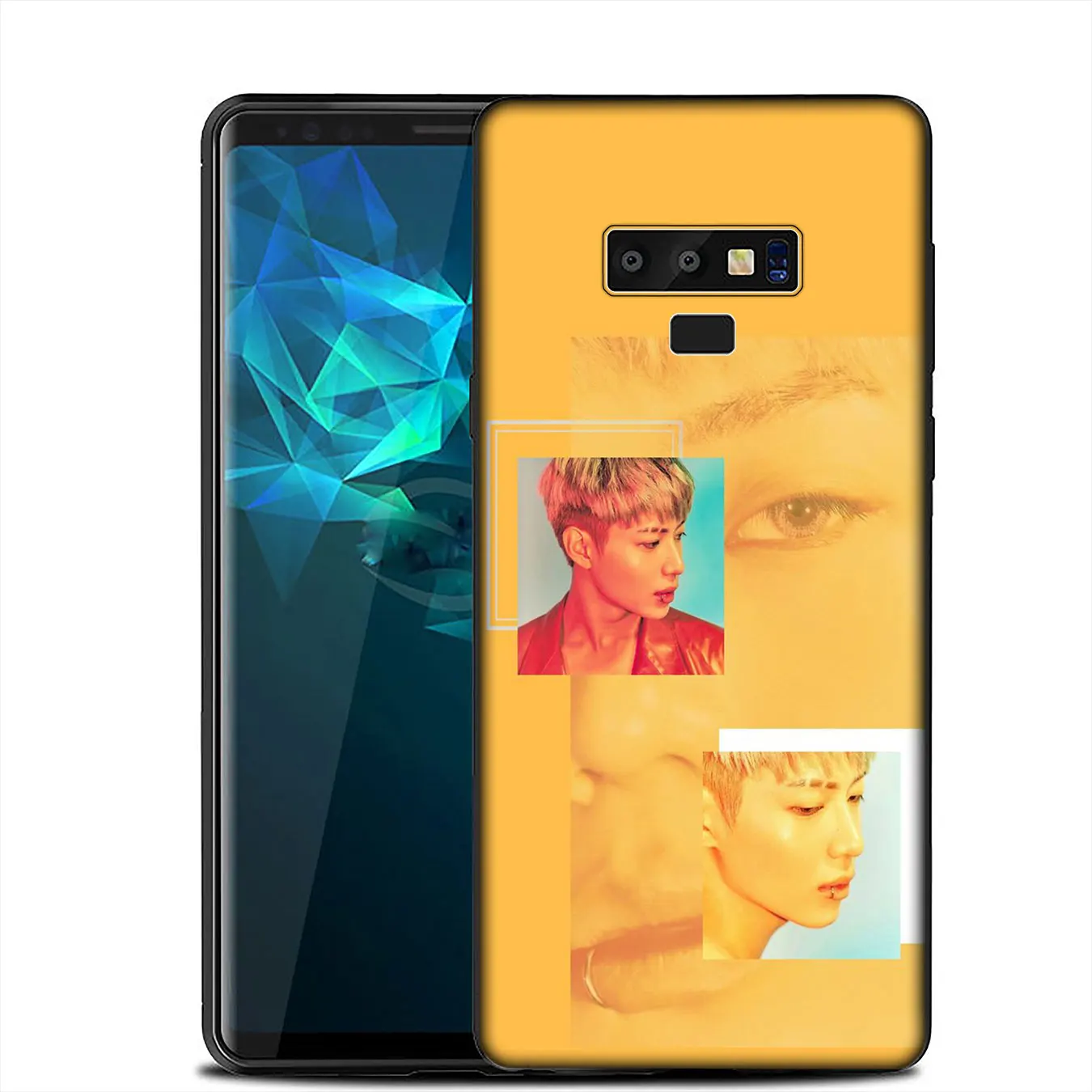 IYICAO SHINee KPOP Boy group Мягкий силиконовый чехол для Samsung Galaxy A6 A9 A8 A7 2018 A3 A5 2016 2017 Note 9 8 10 Plus
