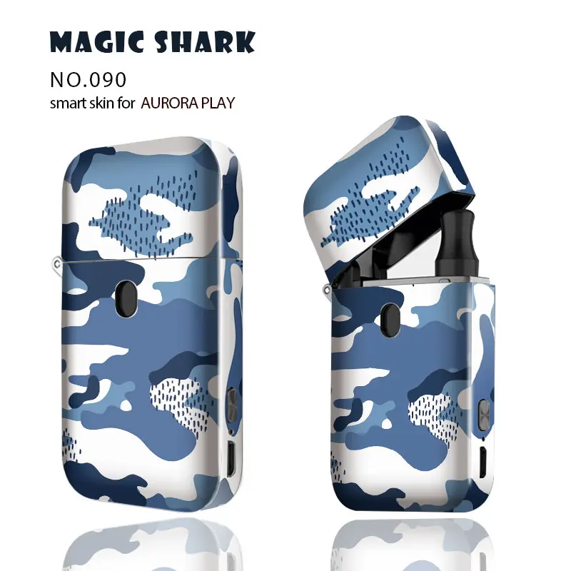 Magic Shark военный камуфляж высокое качество 2.5D ультра тонкий чехол с наклейкой