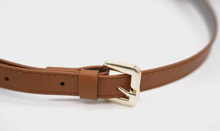 

Genuine leather women fashion classic small belt bag waist bag