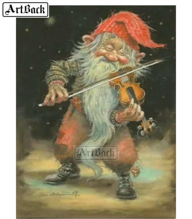 

5D diamond painting old man playing violin Full square drill diamond mosaic decoration painting 3d diamond embroidery rhinestone