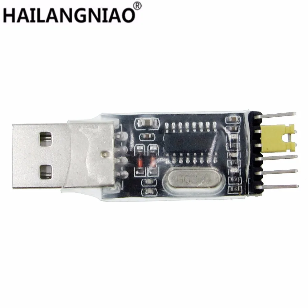 Преобразователь USB в TTL UART модуль CH340G CH340 100 5 В переключатель 3 шт. | Компьютеры и