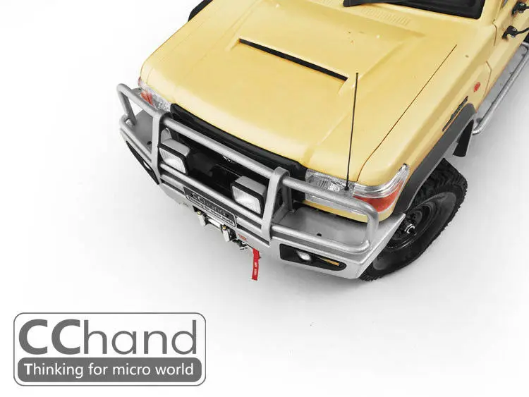 CChand RC4WD 1/10 LC70 ARB-DELUXE передний металлический бампер черный/серебристый | Игрушки и