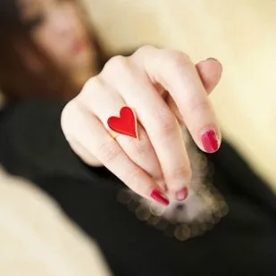 Оптовая Модный Панк Глазури Сердца Лопата Слива Площадь Покер Карты Женщины Леди