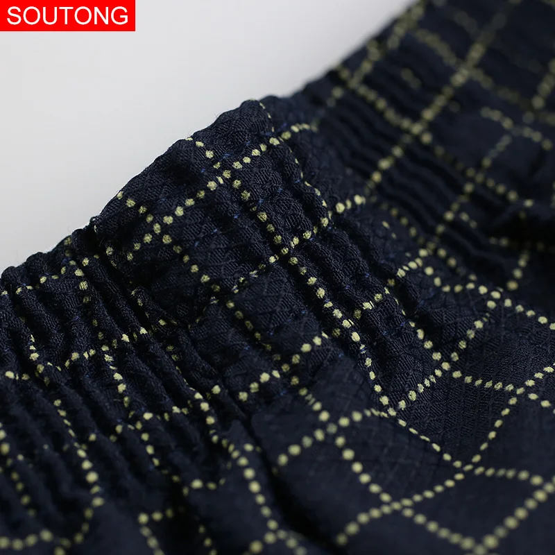 Шорты Soutong мужские повседневные бытовые короткие штаны домашние трусы свободные