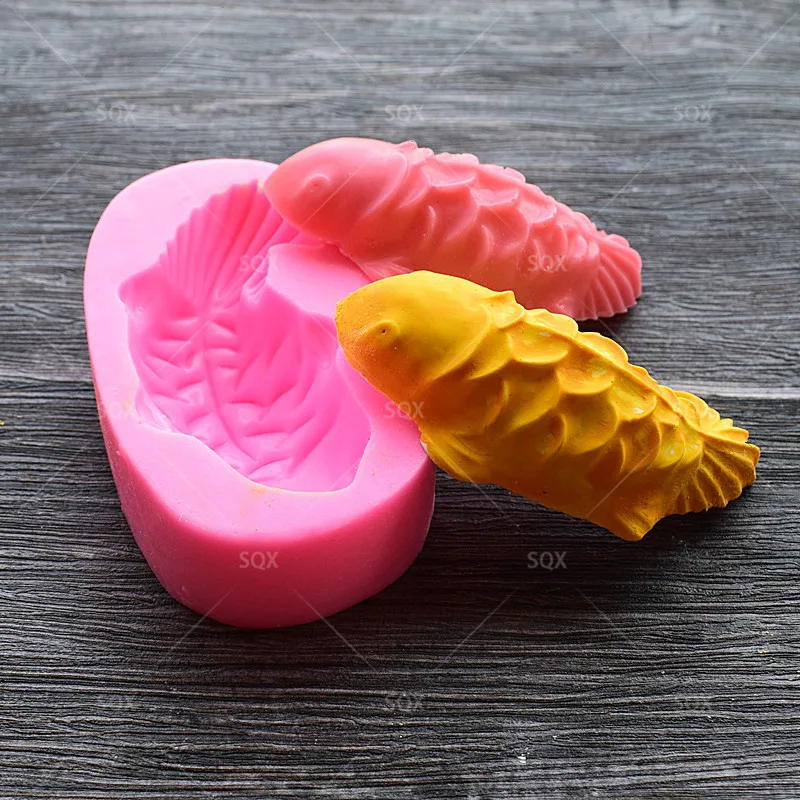 Новое поступление формы для выпечки шоколадных тортов в форме рыбы силиконовые