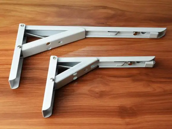 2 шт. треугольный складной угловой кронштейн ТЯЖЕЛАЯ ПОДДЕРЖКА Регулируемая