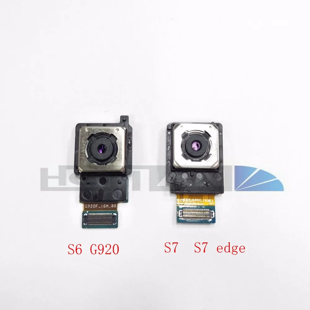 Оригинальная большая камера для Samsung Galaxy S6 G920 S7 G930F G930V edge G935F G935V Модуль задней
