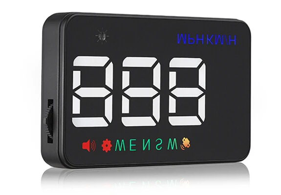Высокое качество A5 HUD 3.5 дюймов GPS автомобилей Head Up Дисплей лобовое стекло