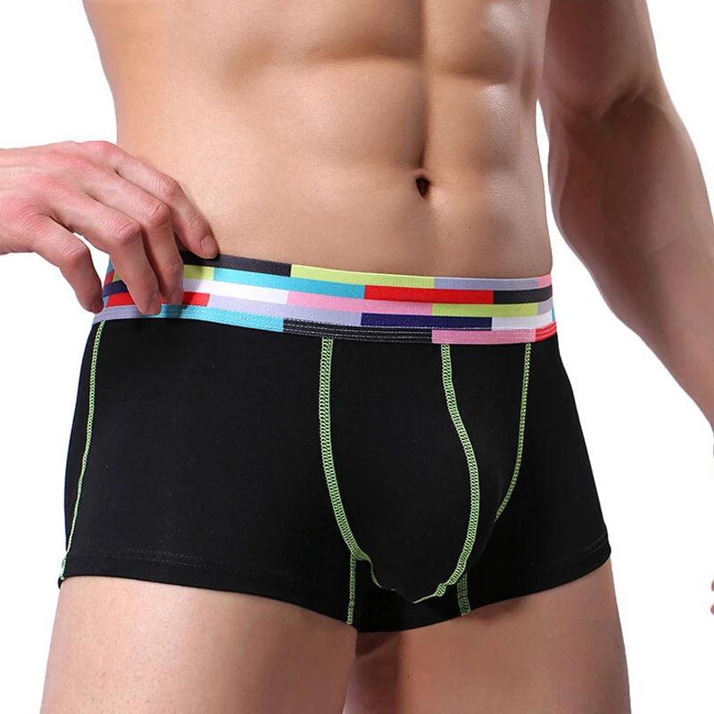 Мужские боксеры нижнее белье шорты для мужчин мужские трусы Cuecas Masculina хлопковые