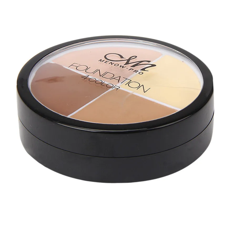 2017 4 цвета Пудра для лица крем Contour Pro макияж консилер Палетка камуфляж
