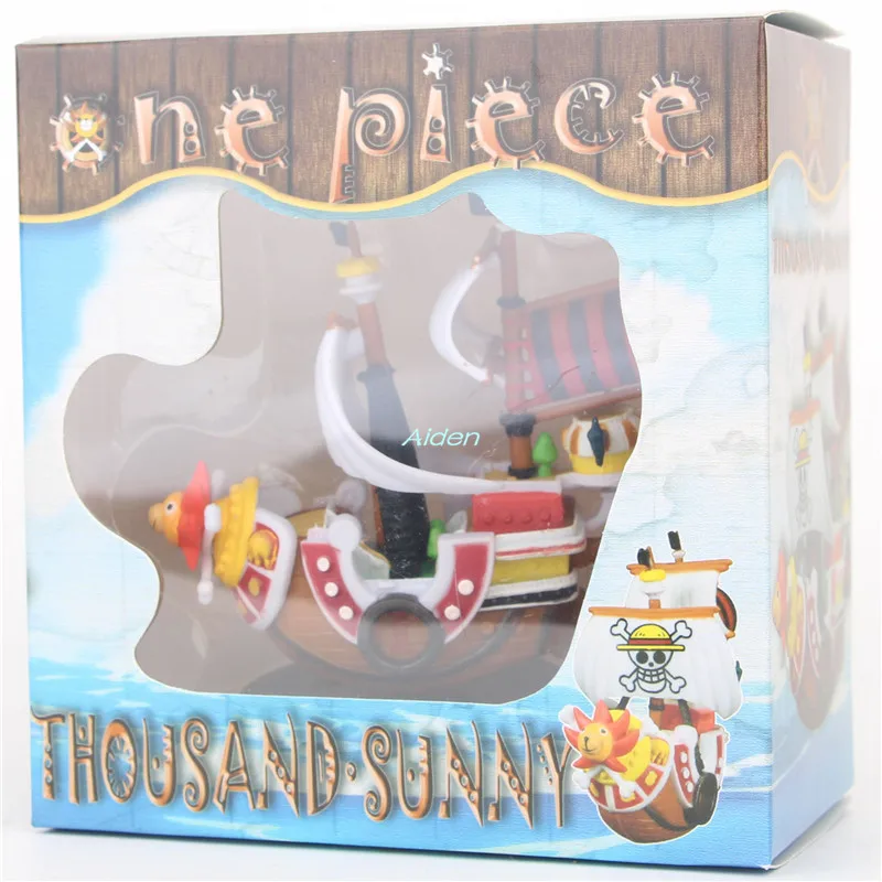 

6" ONE PIECE The Straw Hat Pirates THOUSAND SUNNY No. 5 Decoration PVC Action Figure Collectible Model Toy BOX 15CM B885
