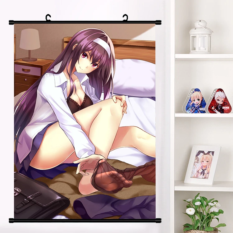 Японское аниме как поднять скучную девушку ктоу Като Мегуми косплей настенный