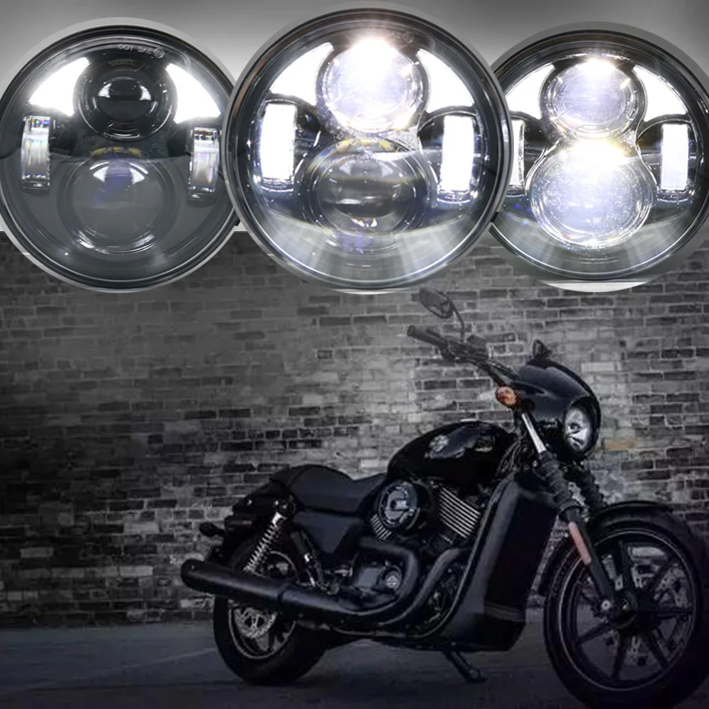 Налобный фонарь DOT EMARK для Harley светодиодный налобный мотоциклов 3/4 дюйма 5 75 ДХО