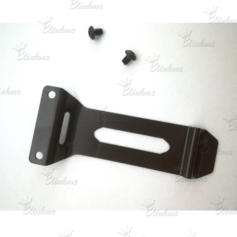 100 шт./лот 32 мм * 72 (1 26 &quotx 2 83&quot) Kydex кобура клип ножны для ножа DIY черный зажим