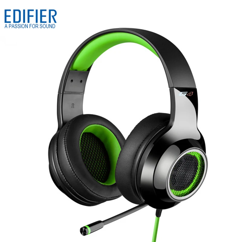 EDIFIER G4 Профессиональная USB игровая гарнитура высокого качества с 7 1 виртуальным