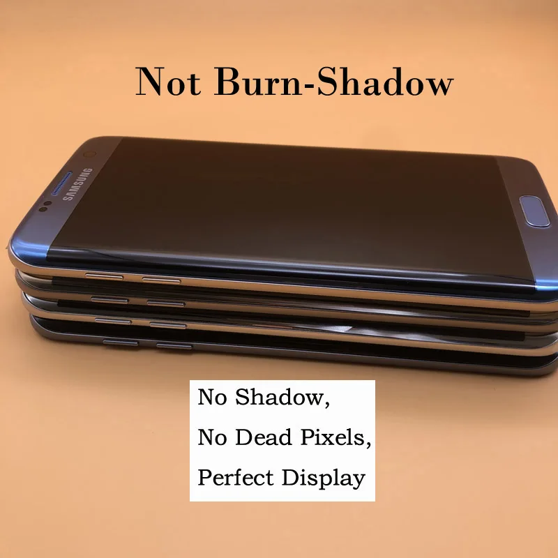 Оригинальный Super AMOLED ЖК-дисплей 5 дюйма дигитайзер сенсорного ЖК-экрана с рамкой в