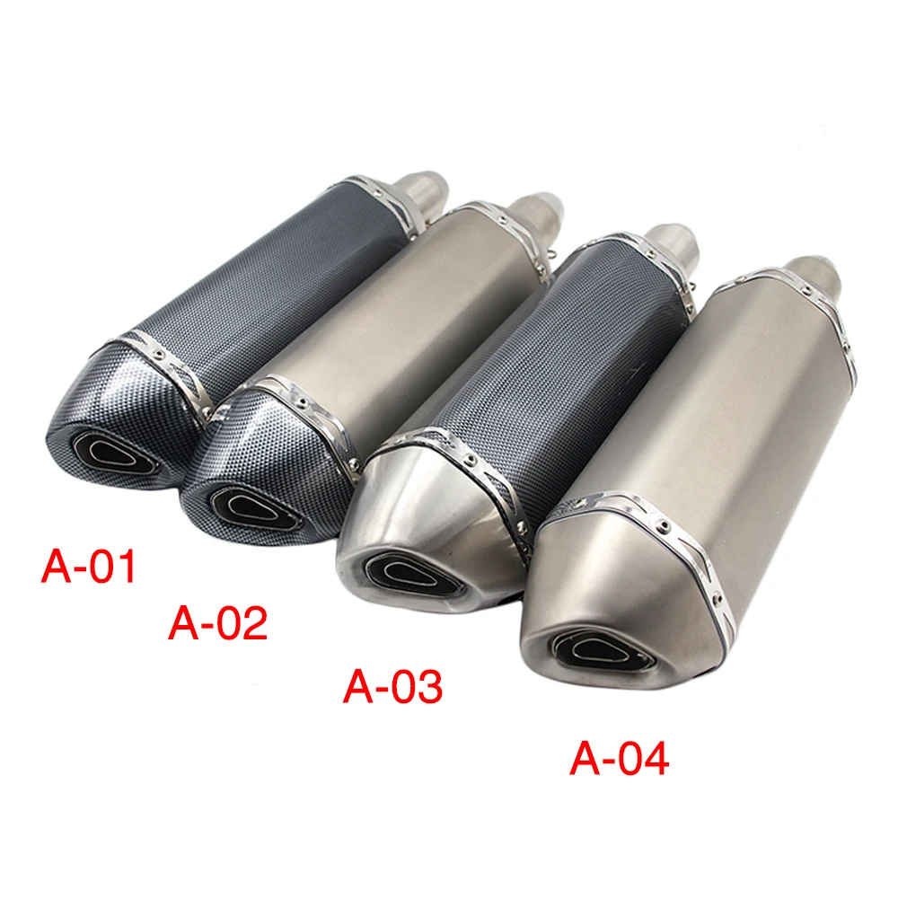 ZSDTRP 35-51 мм мотоцикл Akrapovic большой размер глушитель выхлопной трубы Модифицированная выхлопная труба для z900 zx6r R6 cbr500r gsxr1000r