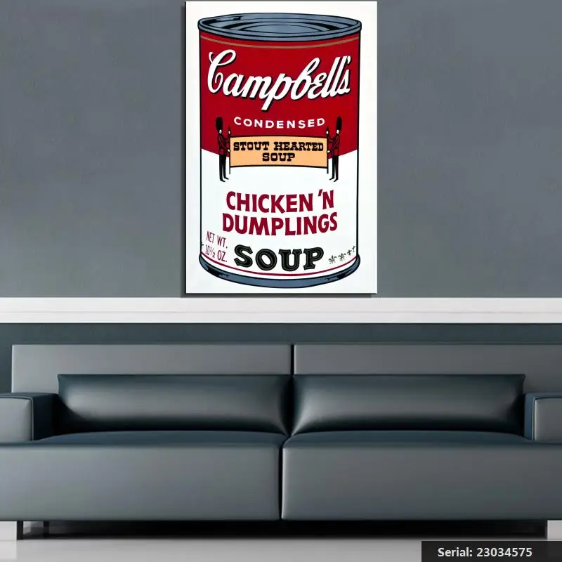 yu dong jin Andy Warhol Still life Abstract oil Painting Drawing art Spray Unframed Canvas miniature square children 23034575 | Дом и сад